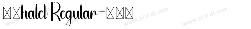 Φ禀halet Regular字体转换